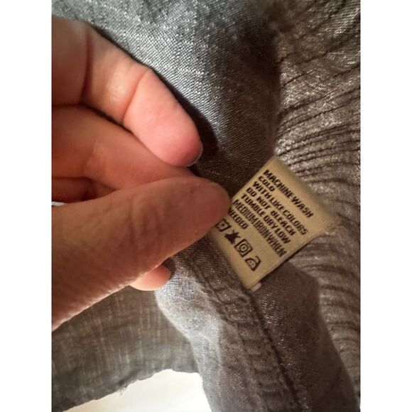 Colours Alexander Julian Mens Shirt 2X Gray Short Sleeve Casual Button Front - Picture 6 of 7